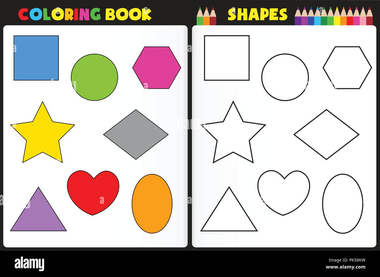 Coloring shapes hi