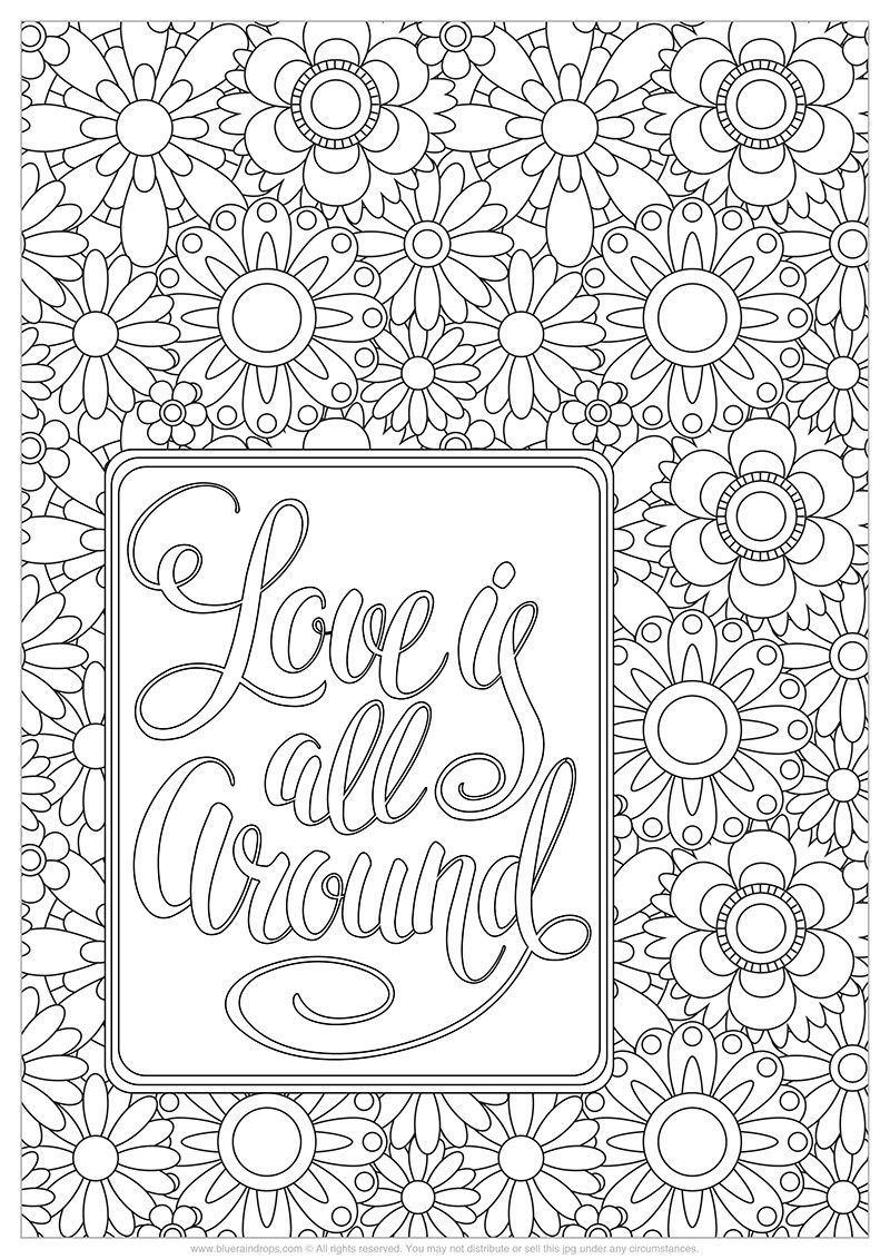 Free printable coloring pages for adults