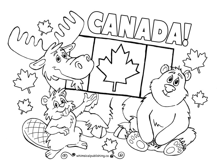 Free colouring pages â whimsil publishing illustration