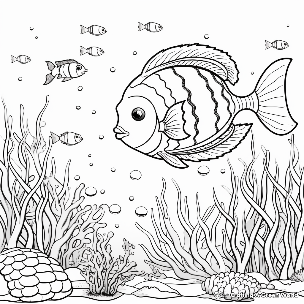 Clip art coloring pages