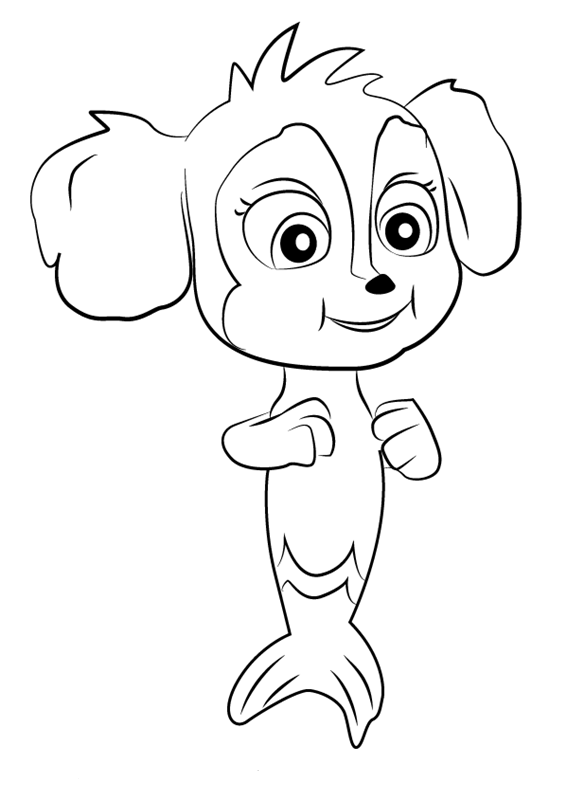 Paw patrol coloring pages