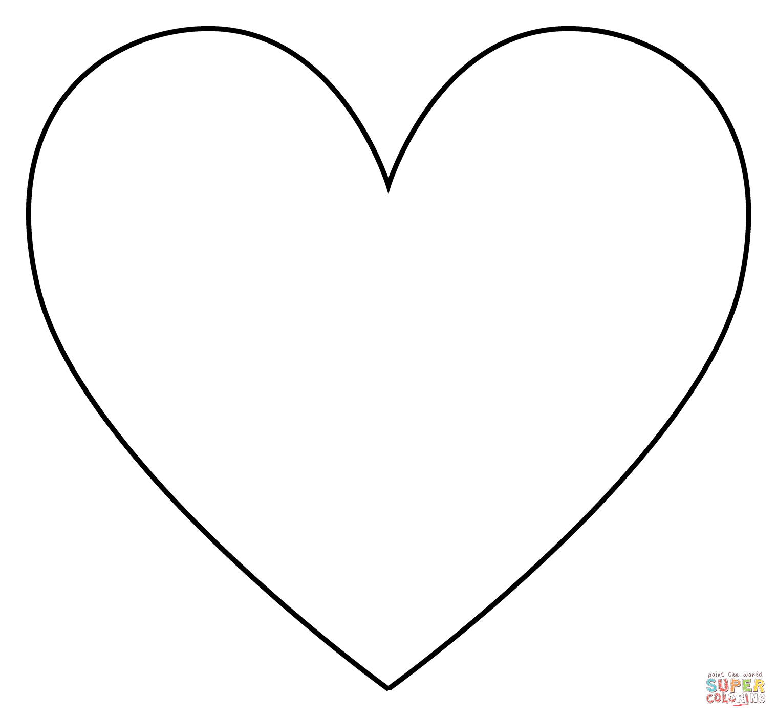Dibujo de emoji de corazãn rojo para colorear dibujos para colorear imprimir gratis