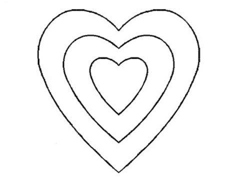 Planillas de corazones para imprimir