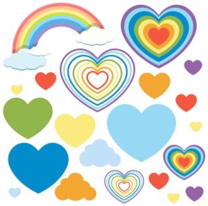 Corazones para imprimir