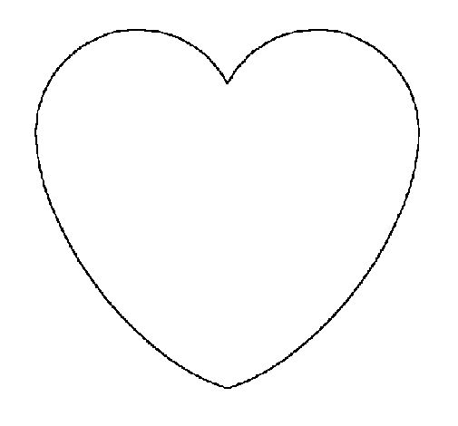Pin de natividad sanchez siãa en nati molde de corazon corazones imprimibles corazones para imprimir