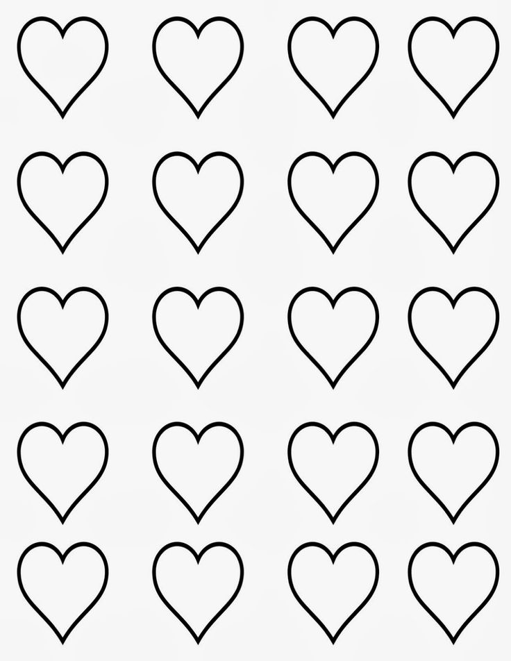 Ideas y material gratis pa fiestas y celebraciones oh my fiesta moldes o plantillas de corazoâ plantilla de corazãn corazones pa imprimir molde de corazon