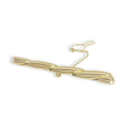 Gold tie bar jewelry jewelers zapata