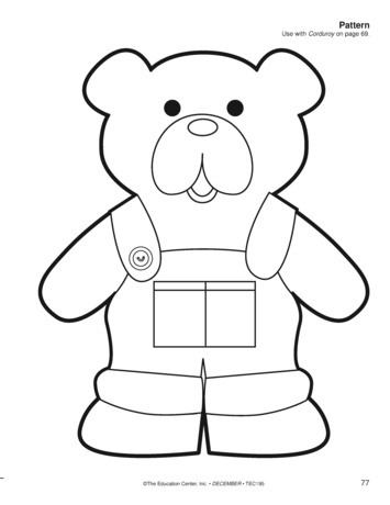 Bear in overalls lesson plans