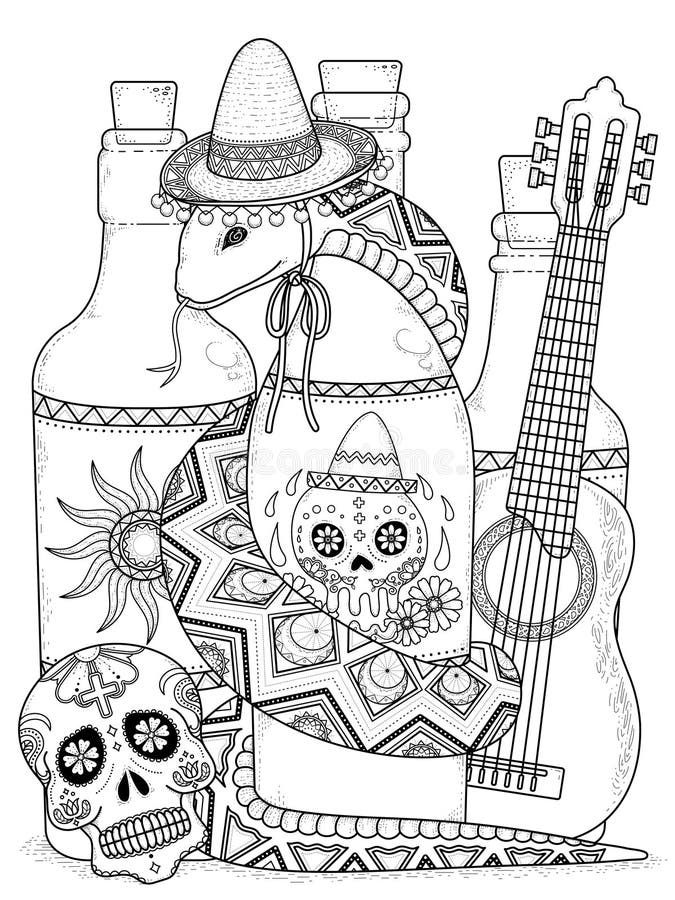Snake coloring stock illustrations â snake coloring stock illustrations vectors clipart