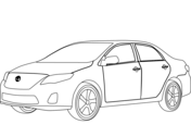 Toyota coloring pages free coloring pages
