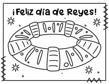 Rosca de reyes magos para colorear tree kings day colouring page in kings day coloring pages los reyes magos