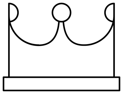 Crown emoji coloring page free printable coloring pages