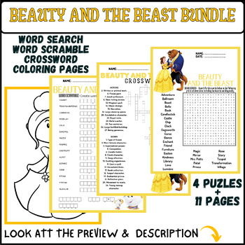 Beauty and the beast bundle