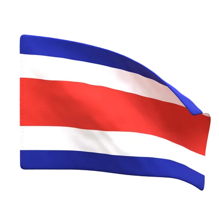 D costa rica flag illustrations