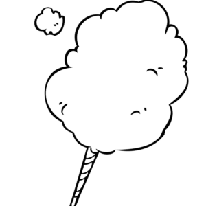 Candy coloring pages printable for free download