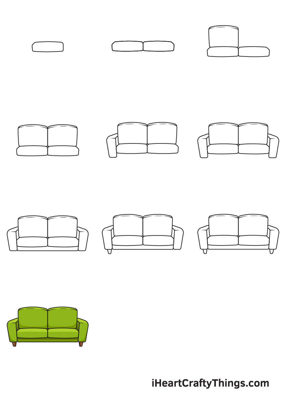 Couch drawing