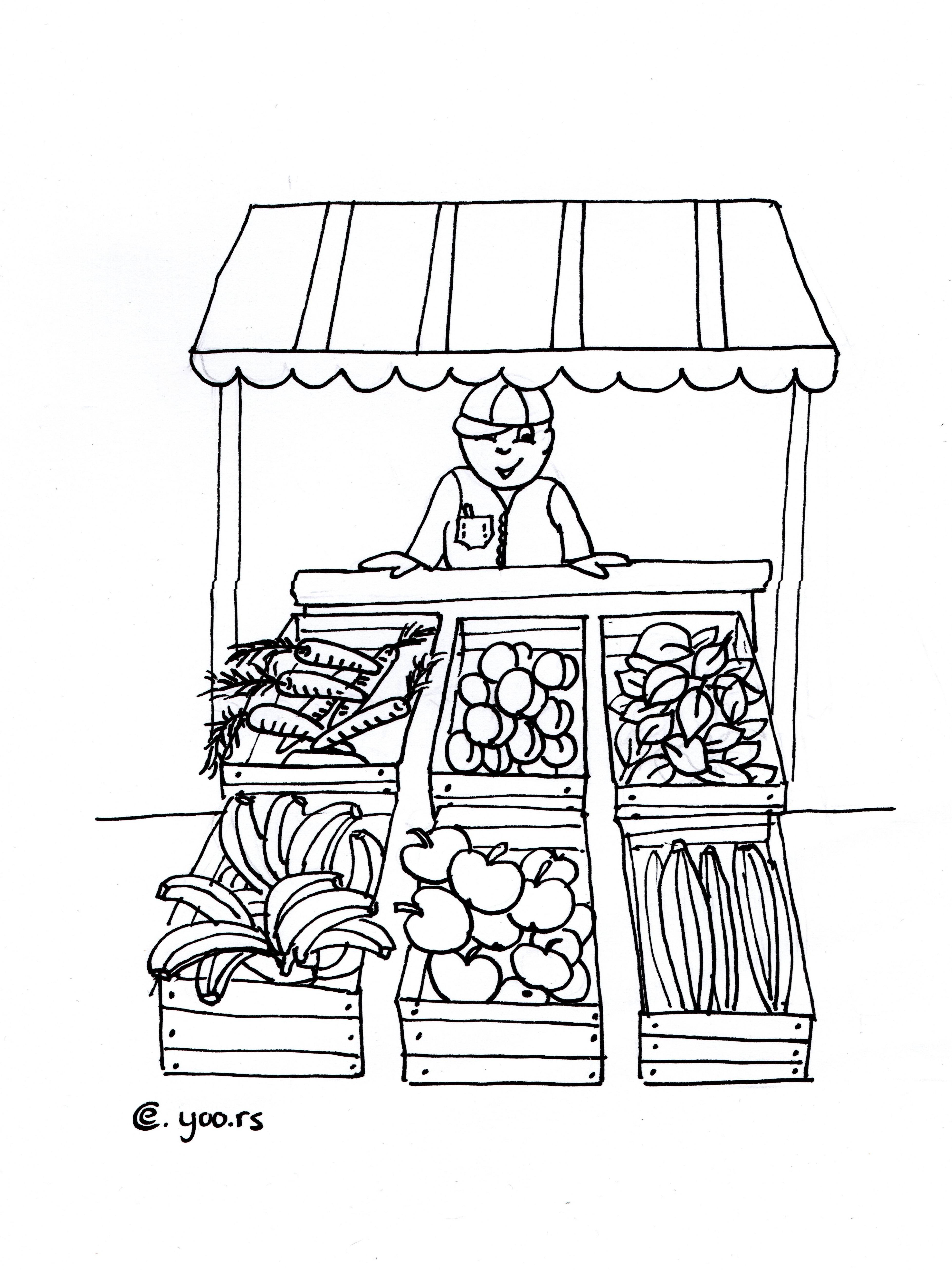 Coloriage semaine du livre pour enfants