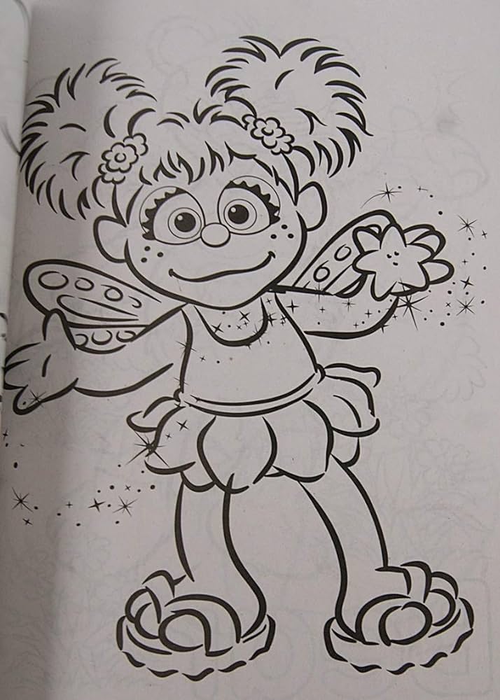 Sesame street coloring activity book bundle