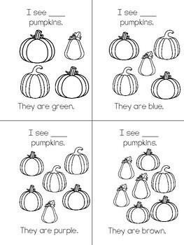 Free pumpkin color count