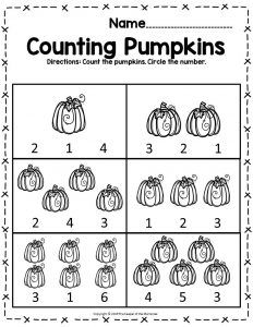 Free printable pumpkin worksheets for preschoolers kindergartners halloween worksheets preschool halloween math worksheets halloween preschool