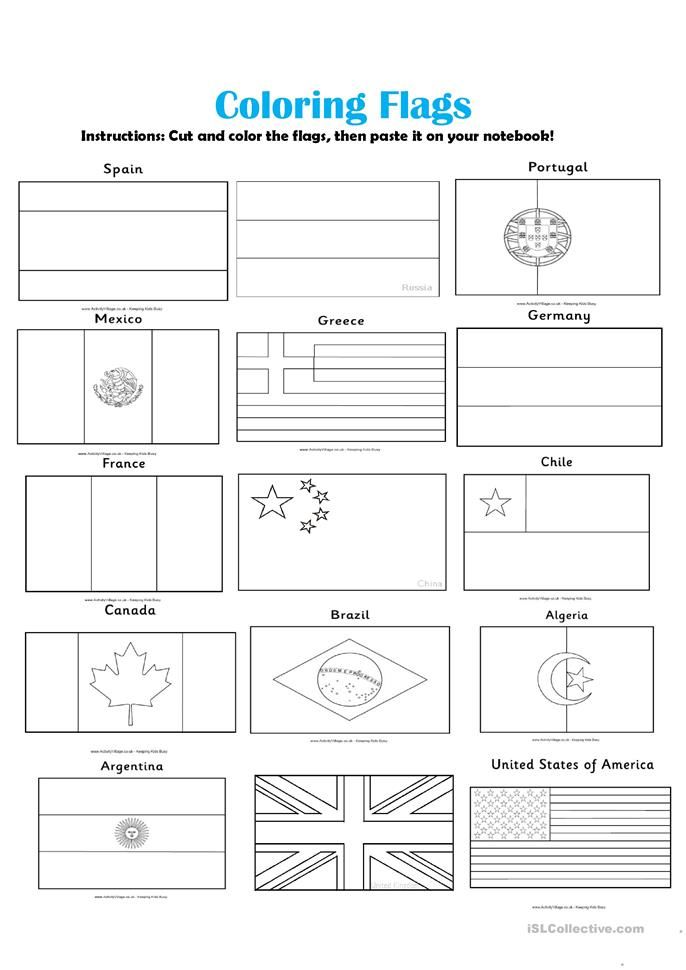 Colorign flags world flags printable flag coloring pages english worksheets for kids