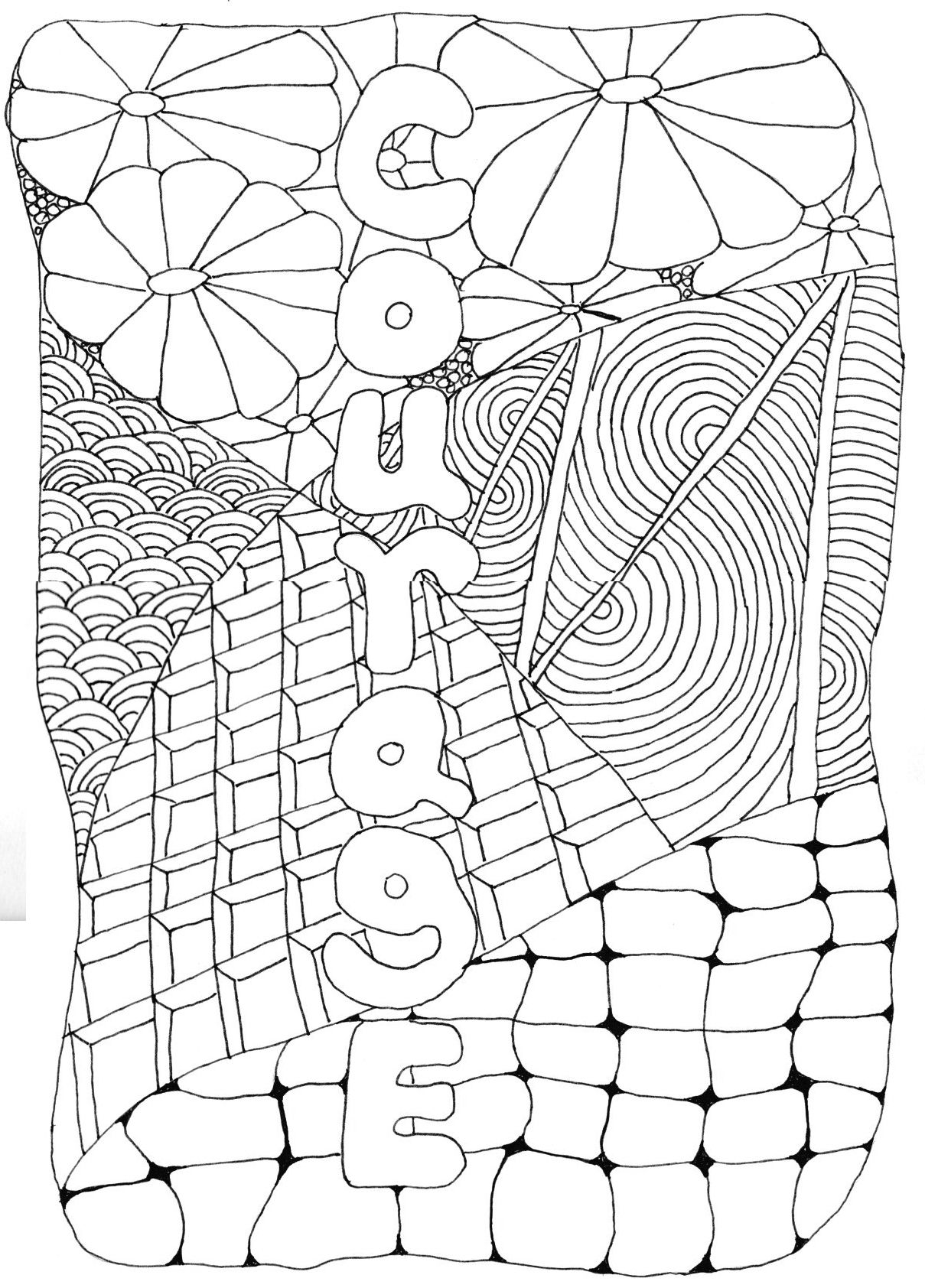 Adult coloring page courage coloring pages free printable coloring pages free printable coloring