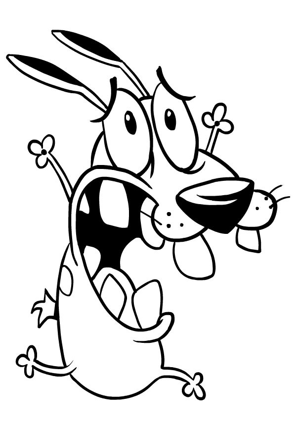 Courage the cowardly dog cartoon goodies videos and more tattoo design drawings cartoon tattoos easy cartoon drawings