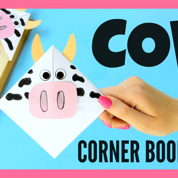 Cow corner bookmarks
