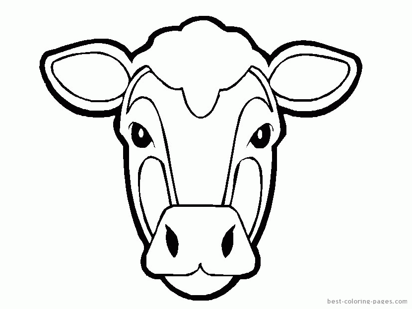 Image result for cow template cow coloring pages animal mask templates animal coloring pages