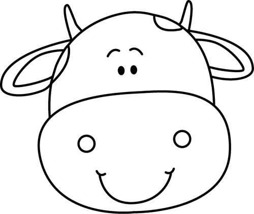 Best ideas about cow head in cow head clipart black and white collection