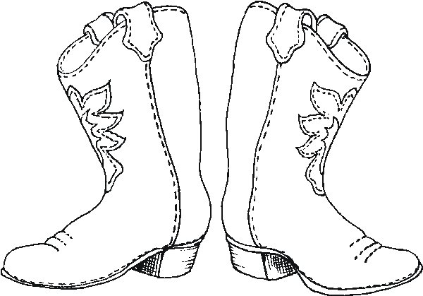 Best cowboy coloring pages for kids
