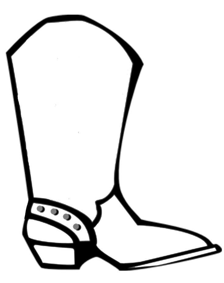 Cowgirl boots colouring pages page cowboy boots drawing coloring pages coloring pages for kids