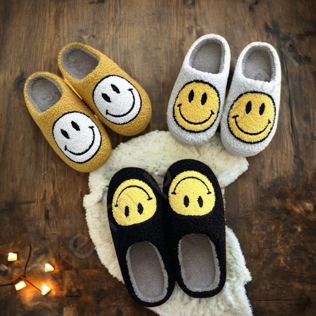 Emoji slippers