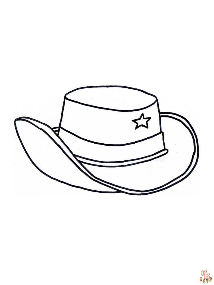 Explore fun creative hat coloring pages for kids