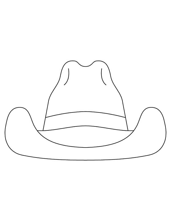 How to draw cowboy hat coloring pages kids play color cowboy quilt cowboy crafts cowboy hats