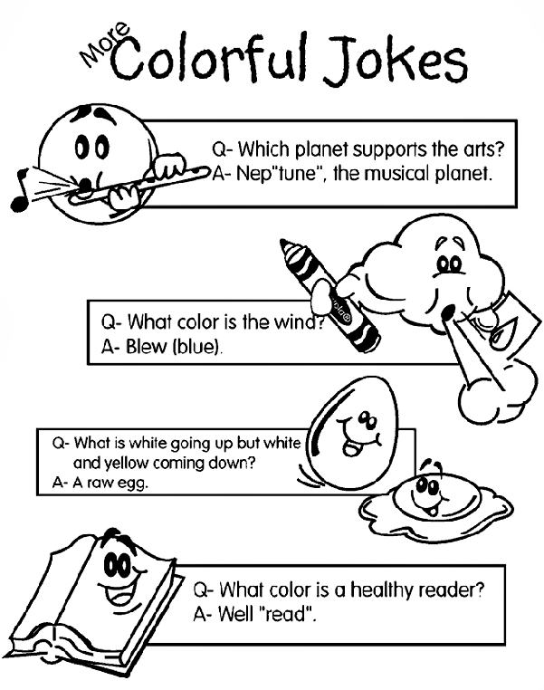 More colorful jokes