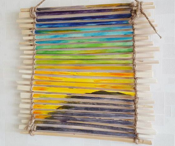 Chopstick painting chopsticks crafts craft stick crafts chopsticks diy