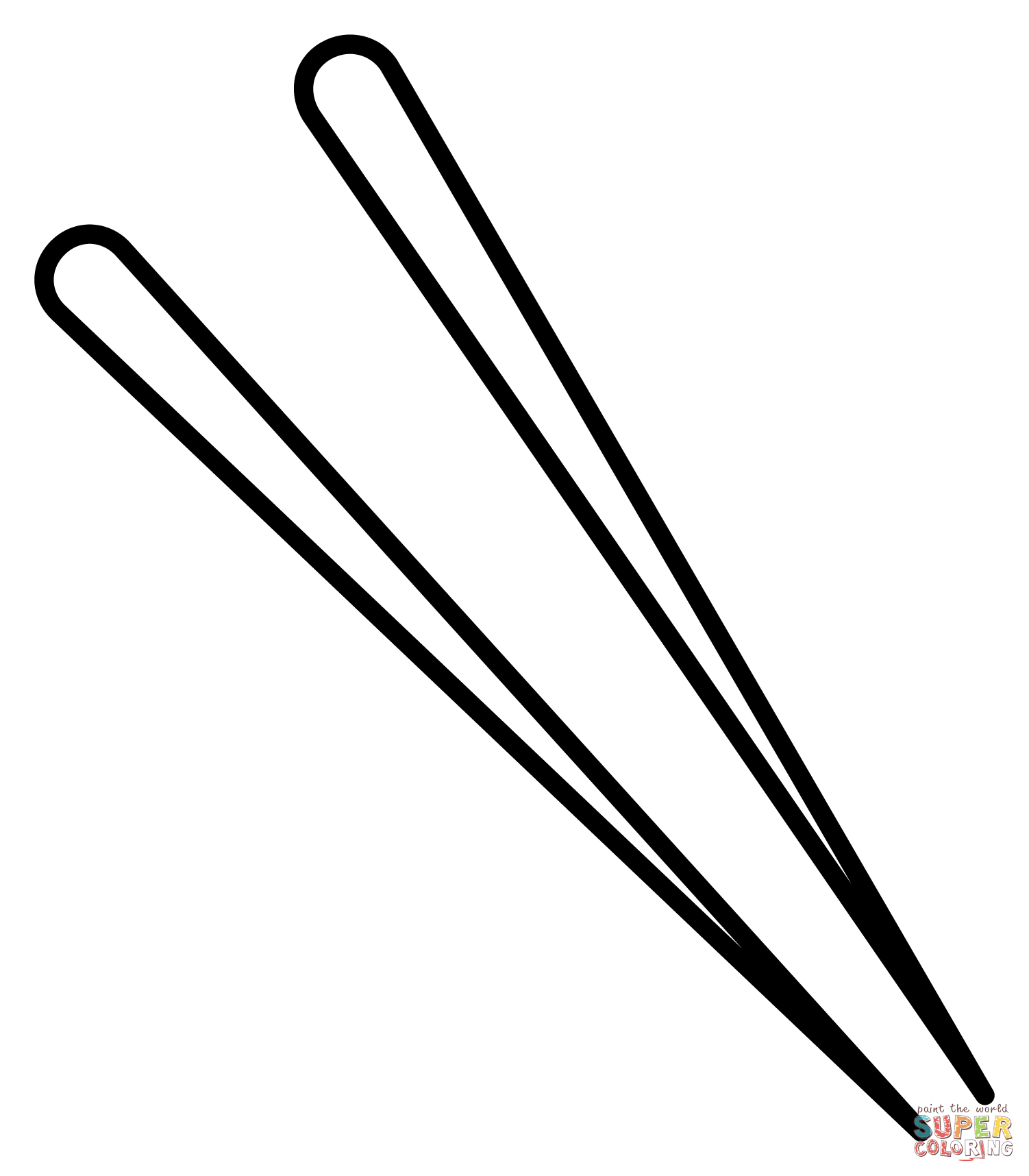 Chopsticks emoji coloring page free printable coloring pages