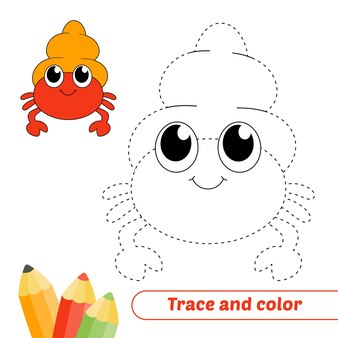 Page yeti crab coloring page images