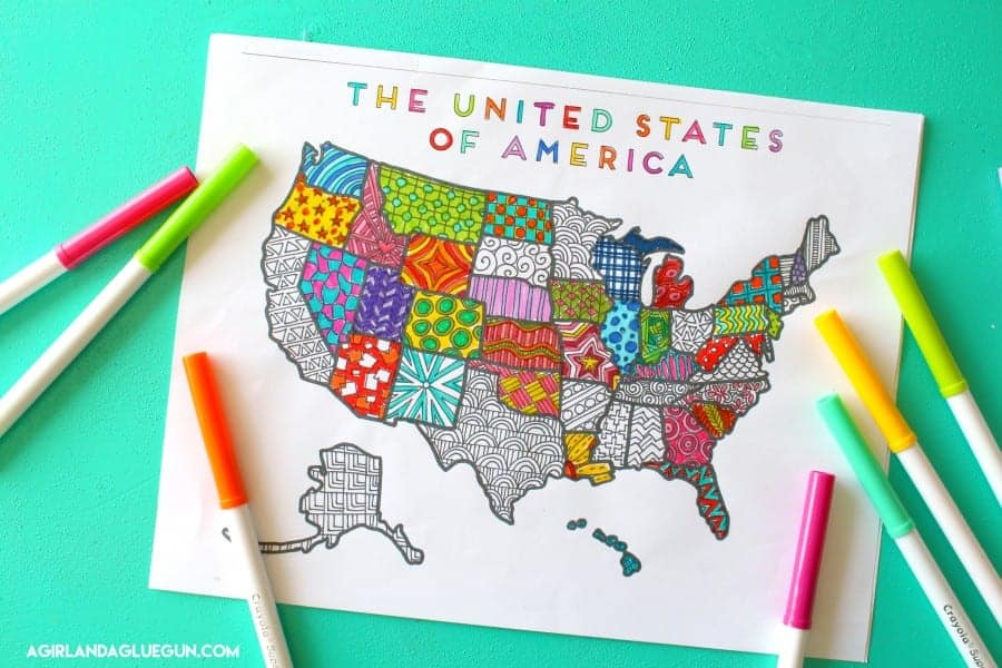 Th of july coloring pages