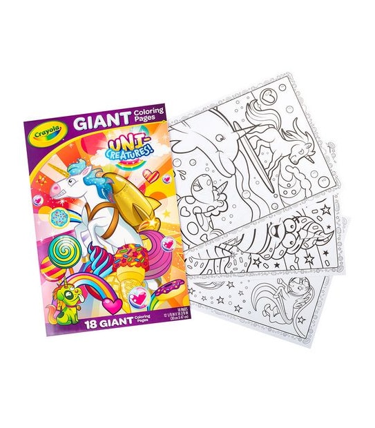 Crayola giant colouring pages