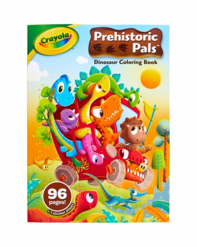 Crayola prehistoric pals dinosaur coloring book ct