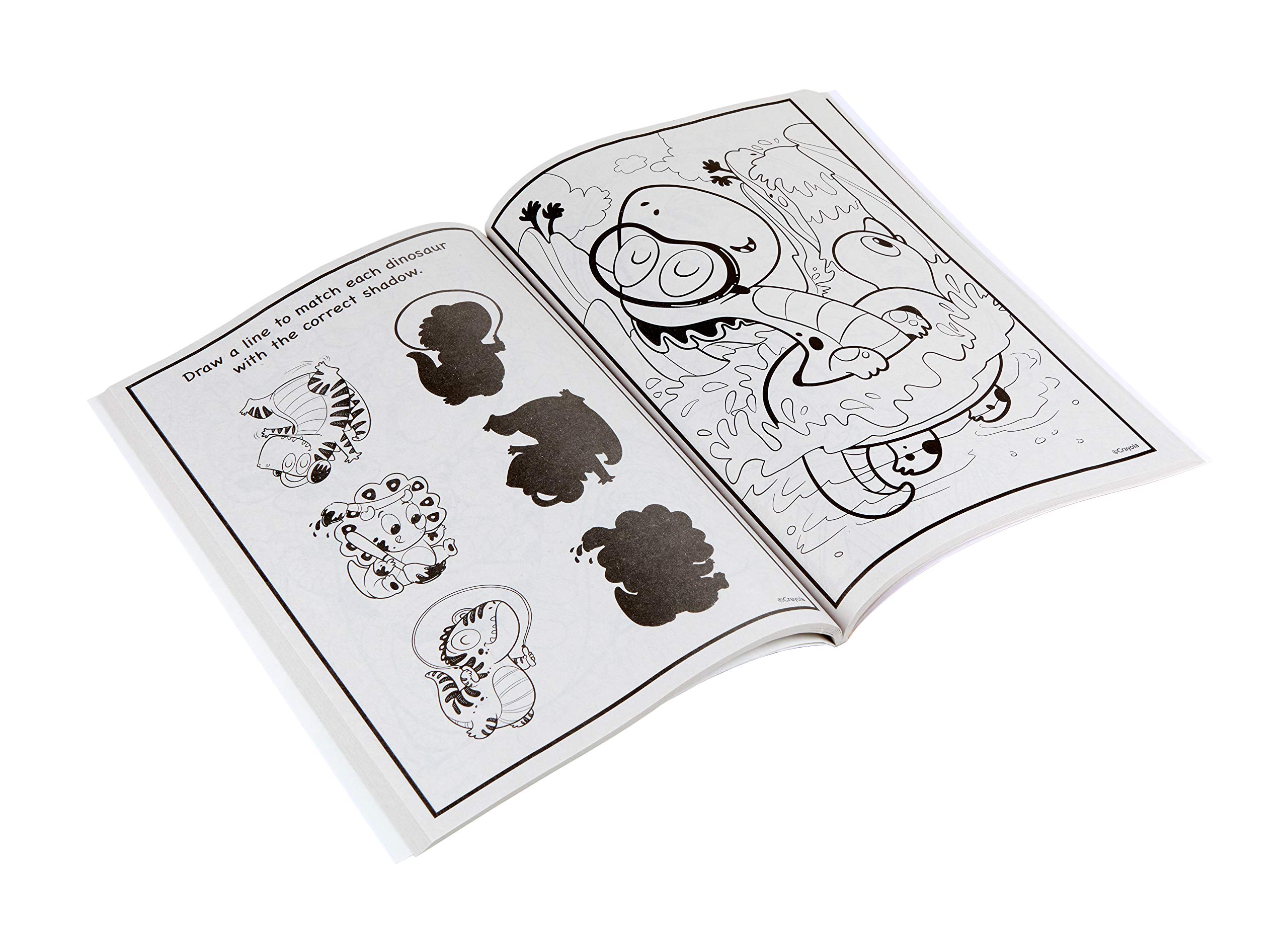 Crayola dinosaur coloring book coloring pages ages toys games