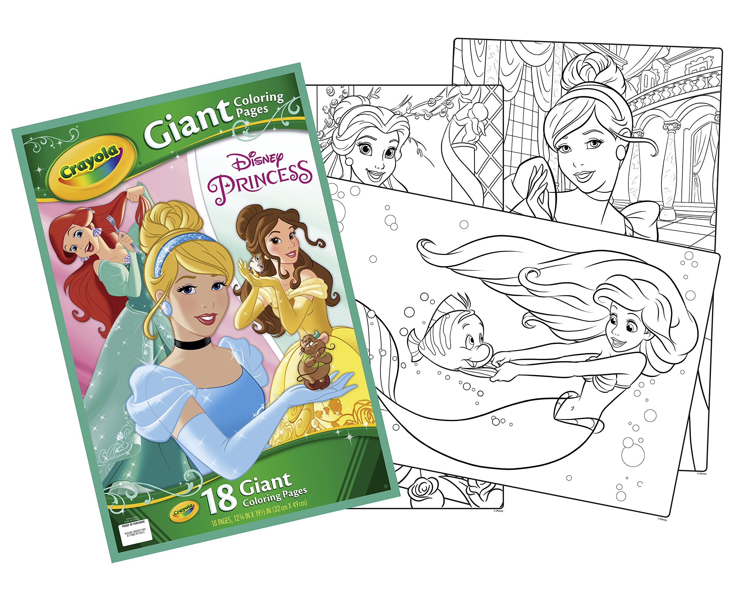 Disney princess giant coloring pages for kids buy online at best price in u