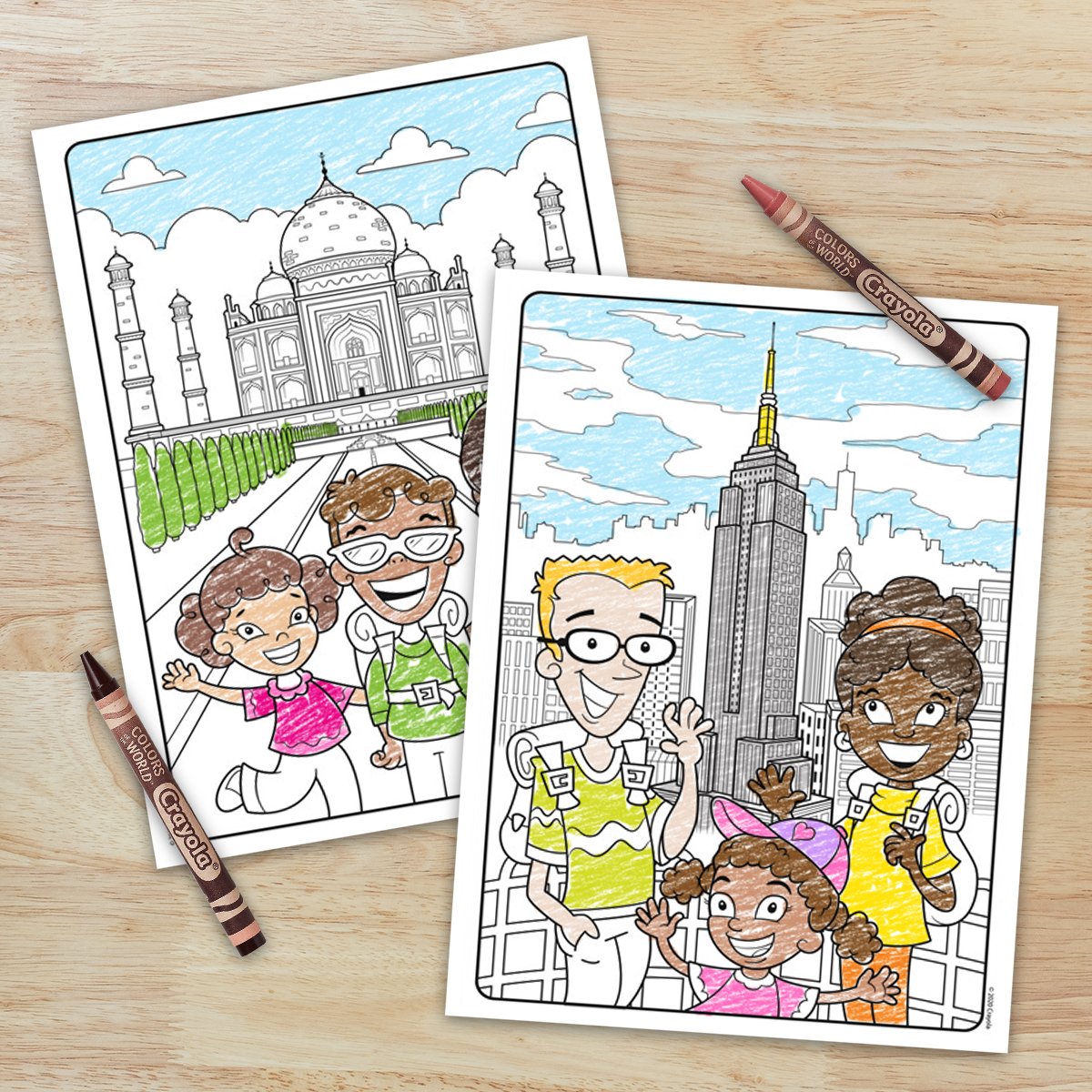 Coloring pages â crayola creativity week