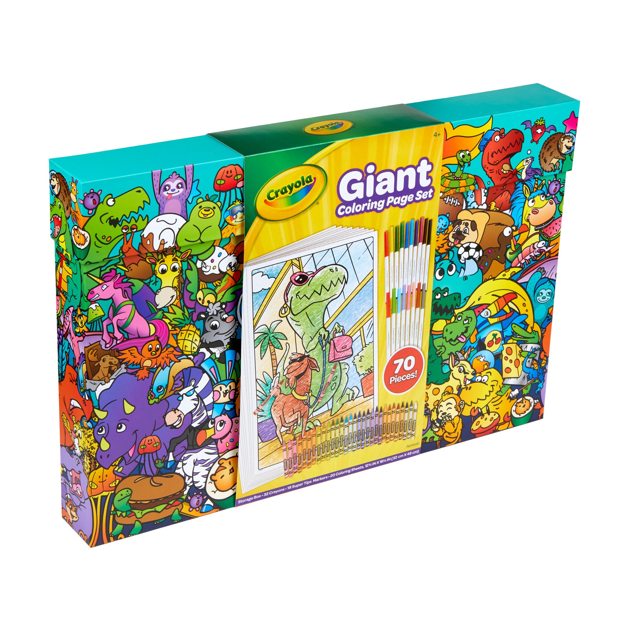 Crayola giant coloring page art set