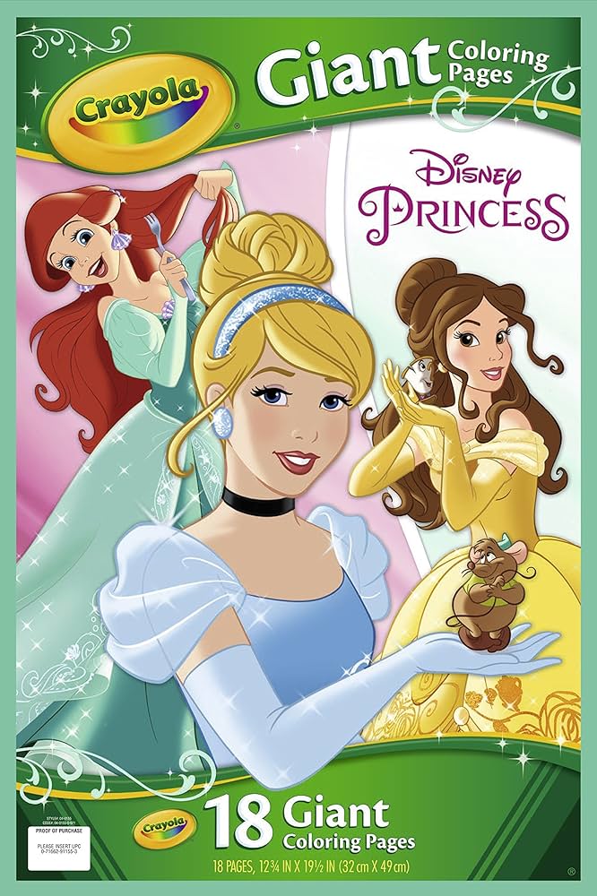 Disney princess giant coloring pages for kids buy online at best price in u