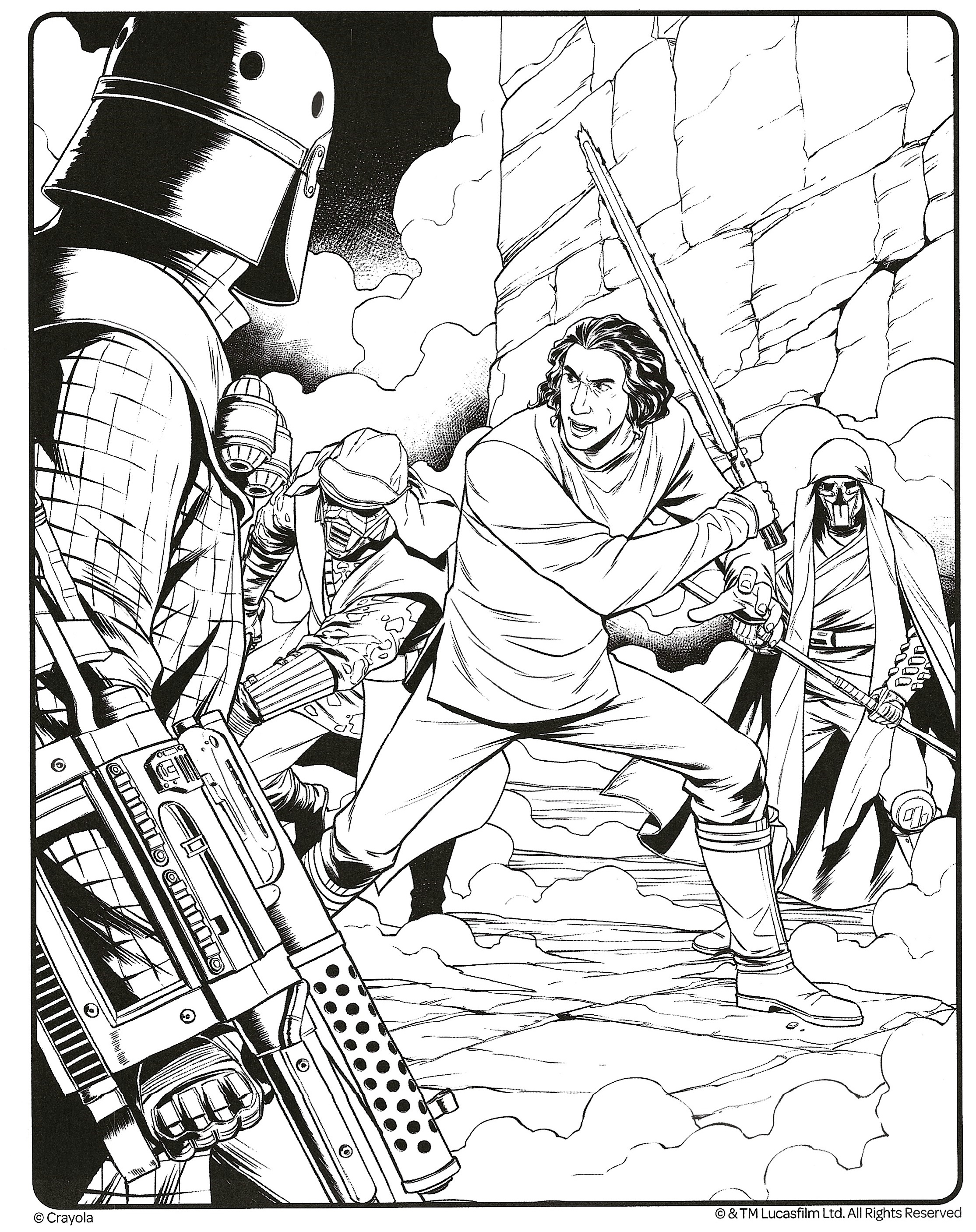 Ben solo is alive ð on x ben solo in crayola giant coloring pages reylo is on the cover httpstcoakbkoabgb x