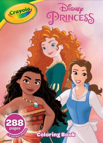 Crayola disney princess coloring book ct