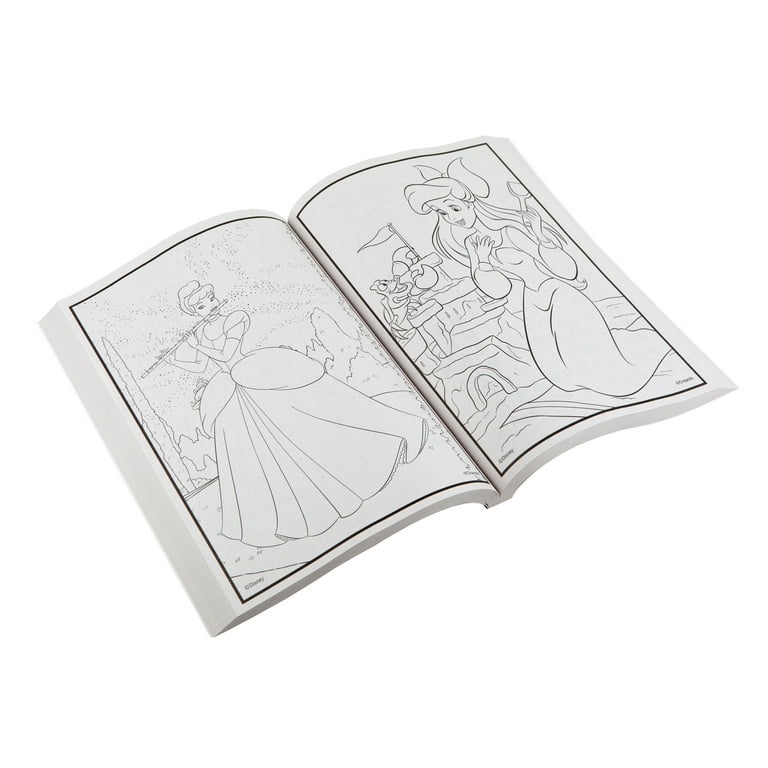 Crayola disney princess coloring book with stickers gift for kids pages ages